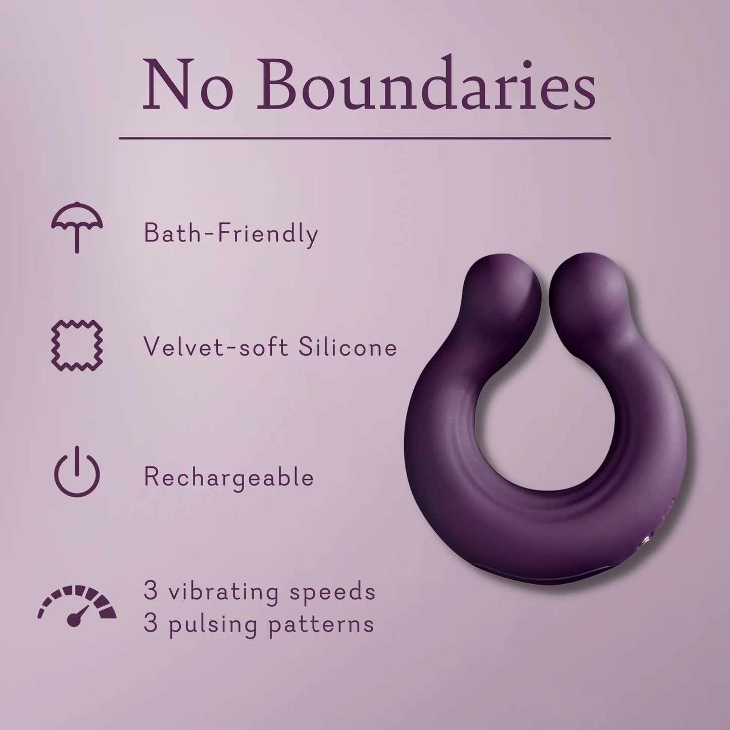 No Boundaries - Purple