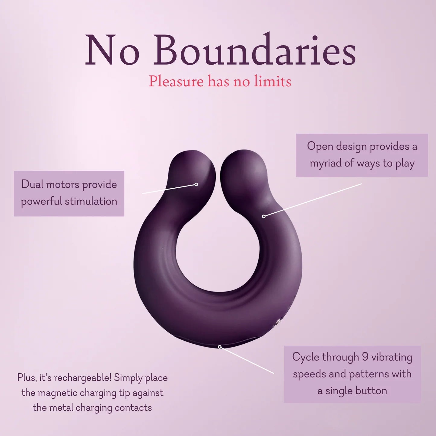 No Boundaries - Purple