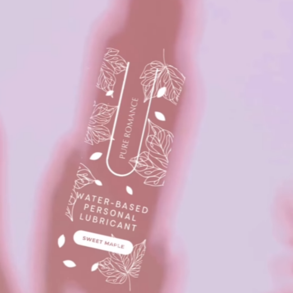 Water Based Personal Lubricant - Sweet Maple
