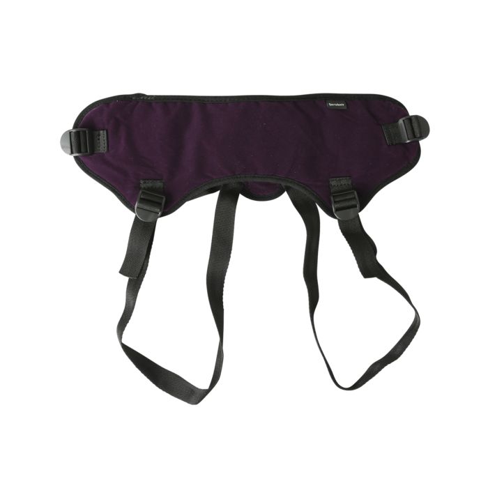 Purple Strap-On Harness
