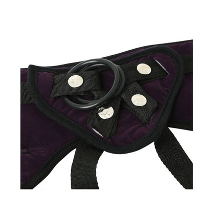 Purple Strap-On Harness